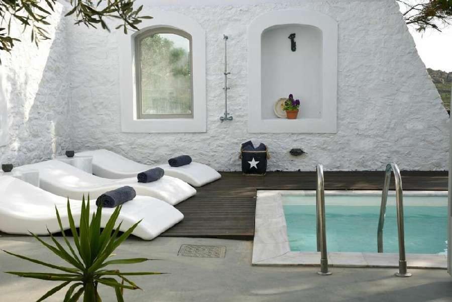 Villa Dafni 4Bed With Pool In Kalafatis Spilia Mykonos Town Eksteriør billede